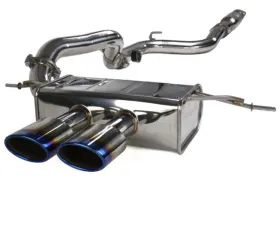 Invidia Q300 Catback Exhaust w/ Rolled Oval Titanium Tips Ford Focus ST 2013+