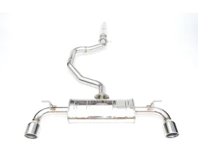 Invidia Q300 Catback Exhaust w/ Rolled Stainless Steel Tips Volkswagen Golf | GTI MK7 2013-2021