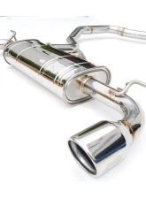 Invidia Q300 Catback Exhaust w/ Rolled Stainless Steel Tips Volkswagen Golf | GTI MK7 2013-2021                                     - HS13GF7G3S - Image 2