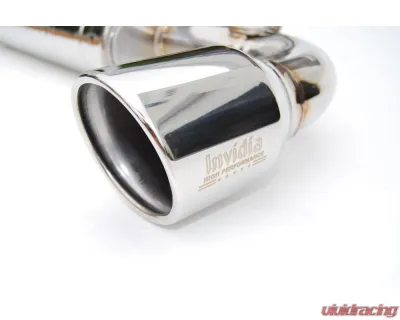 Invidia Q300 Catback Exhaust w/ Rolled Stainless Steel Tips Volkswagen Golf | GTI MK7 2013-2021 - HS13GF7G3S