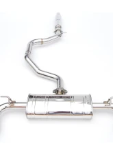 Invidia Q300 Catback Exhaust w/ Rolled Titanium Tips Volkswagen Golf | GTI MK7 2013-2021                                     - HS13GF7G3T - Image 6