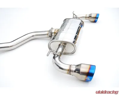 Invidia Q300 Catback Exhaust w/ Rolled Titanium Tips Volkswagen Golf | GTI MK7 2013-2021 - HS13GF7G3T