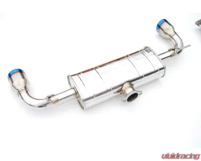 Invidia Q300 Catback Exhaust w/ Rolled Titanium Tips Volkswagen Golf | GTI MK7 2013-2021 - HS13GF7G3T