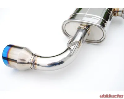 Invidia Q300 Catback Exhaust w/ Rolled Titanium Tips Volkswagen Golf | GTI MK7 2013-2021 - HS13GF7G3T