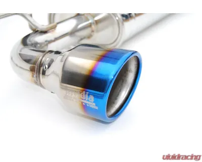 Invidia Q300 Catback Exhaust w/ Rolled Titanium Tips Volkswagen Golf | GTI MK7 2013-2021 - HS13GF7G3T