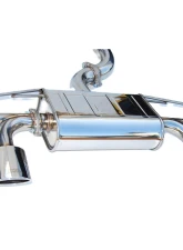 Invidia Q300 Catback Exhaust w/ Quad Oval Stainless Steel Tips Volkswagen Golf-R 2014-2016                                     - HS14GFRG3S - Image 3
