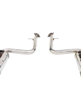 Invidia Q300 Axleback Exhaust w/ Quad Rolled SS Tips Lexus RC350 | 200T 2015+                                     - HS14LRCDR4OS - Image 4