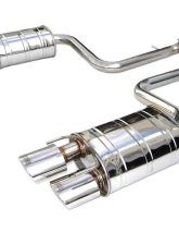 Invidia Q300 Axleback Exhaust w/ Quad Rolled SS Tips Lexus RC350 | 200T 2015+                                     - HS14LRCDR4OS - Image 2