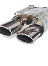 Invidia Q300 Axleback Exhaust w/ Quad Rolled SS Tips Lexus RC350 | 200T 2015+                                     - HS14LRCDR4OS - Image 3