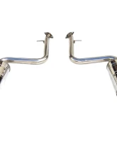Invidia Q300 Axleback Exhaust w/ Rolled Titanium Quad Tips Lexus RC350 | 200T 2015+                                     - HS14LRCDR4OT - Image 2