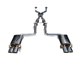 Invidia Q300 Catback Exhaust w/ Rolled Stainless Steel Tips Lexus RC-F 2014+