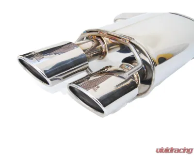 Invidia Q300 Catback Exhaust w/ Rolled Stainless Steel Tips Lexus RC-F 2014+ - HS14LRF3SH