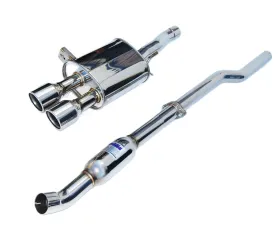 Invidia Q300 Catback Exhaust w/ Stainless Steel Tips Mini Cooper S 2014+