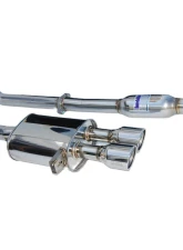 Invidia Q300 Catback Exhaust w/ Stainless Steel Tips Mini Cooper S 2014+                                     - HS14MCSG3S - Image 3