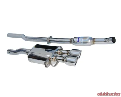 Invidia Q300 Catback Exhaust w/ Stainless Steel Tips Mini Cooper S 2014+ - HS14MCSG3S