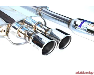 Invidia Q300 Catback Exhaust w/ Stainless Steel Tips Mini Cooper S 2014+ - HS14MCSG3S