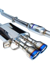 Invidia Q300 Catback Exhaust w/ Titanium Tips Mini Cooper S 2014+                                     - HS14MCSG3T - Image 4