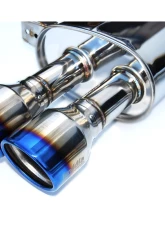 Invidia Q300 Catback Exhaust w/ Titanium Tips Mini Cooper S 2014+                                     - HS14MCSG3T - Image 2