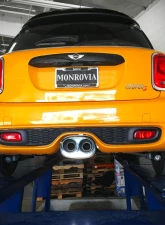 Invidia Q300 Catback Exhaust w/ Titanium Tips Mini Cooper S 2014+                                     - HS14MCSG3T - Image 4