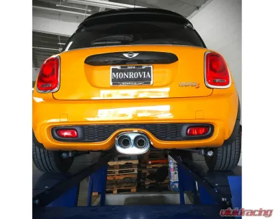 Invidia Q300 Catback Exhaust w/ Titanium Tips Mini Cooper S 2014+ - HS14MCSG3T
