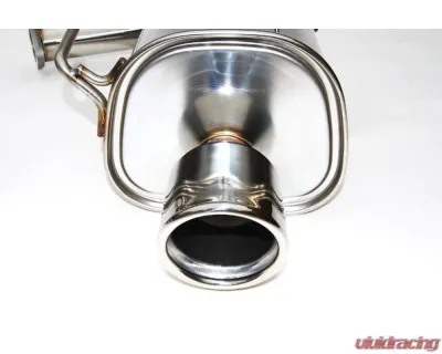 Invidia Q300 Catback Exhaust System w/ Rolled Stainless Steel Tip Subaru Forester XT 2014+ - HS14SFXG3S