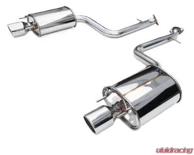 Invidia Q300 Axleback Exhaust w/ Rolled Stainless Steel Tips Lexus IS200T 2015+ - HS15LIS2G3SH