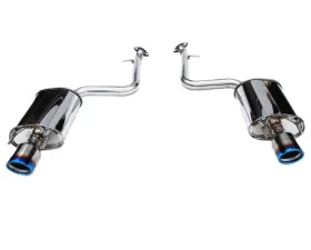 Invidia Q300 Axleback Exhaust w/ Rolled Titanium Tips
