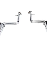 Invidia Q300 Axleback Exhaust w/ Rolled Titanium Tips Lexus IS200T 2015+                                     - HS15LIS2G3TH - Image 3