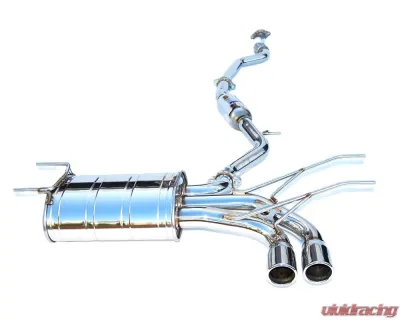 Invidia Q300 Catback Exhaust w/ Rolled S.S.Tips - HS15MX5Q32RS