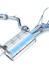 Invidia Q300 Catback Exhaust w/ Rolled S.S.Tips                                     - HS15MX5Q32RS - Image 2
