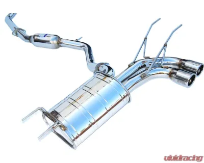 Invidia Q300 Catback Exhaust w/ Rolled S.S.Tips - HS15MX5Q32RS