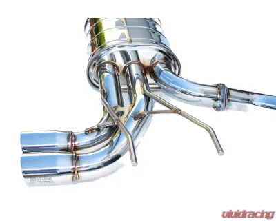 Invidia Q300 Catback Exhaust w/ Rolled S.S.Tips - HS15MX5Q32RS