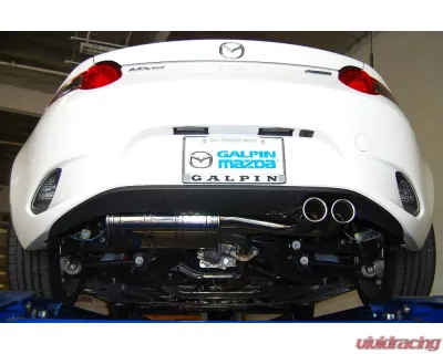 Invidia Q300 Catback Exhaust w/ Rolled S.S.Tips - HS15MX5Q32RS