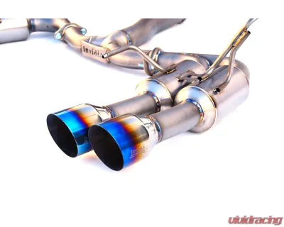 Invidia Gemini Catback Exhaust w/ Full Titanium Quad Tips Subaru WRX | STI 2015-2021 - HS15STI5TG4ST