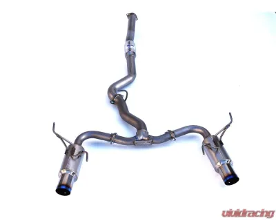 Invidia Full Titanium Dual N1 Catback Exhaust Subaru WRX | STI 2008-2014 - HS15STIDTG