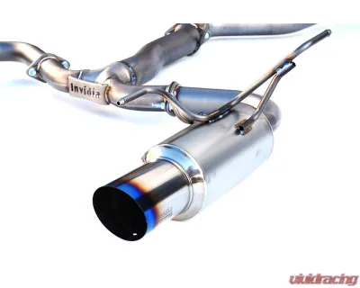 Invidia Full Titanium Dual N1 Catback Exhaust Subaru WRX | STI 2008-2014 - HS15STIDTG