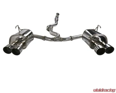 Invidia Q300 Catback Exhaust w/ Stainless Steel Tips Subaru WRX | STI 2011-2021 - HS15STIG2S