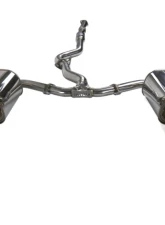 Invidia Q300 Catback Exhaust w/ Titanium Tips Subaru WRX | STI 2011-2021                                     - HS15STIG2T - Image 2