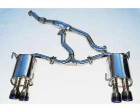 Invidia Q300 Catback Exhaust w/ Rolled Titanium Tips Subaru WRX | STI 2015-2021