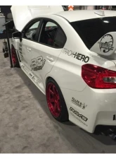 Invidia Q300 Catback Exhaust w/ Rolled Titanium Tips Subaru WRX | STI 2015-2021                                     - HS15STIG3T - Image 3