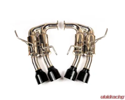 Invidia Gemini R400 Catback Exhaust w/ Black Tips Subaru WRX | STI 2011-2021 - HS15STIGM4SB