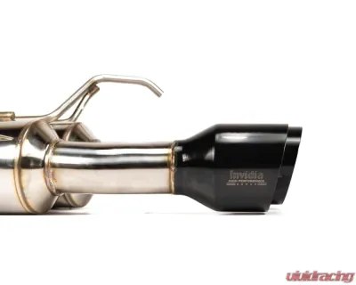 Invidia Gemini R400 Catback Exhaust w/ Black Tips Subaru WRX | STI 2011-2021 - HS15STIGM4SB