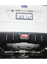 Invidia Gemini R400 Catback Exhaust w/ Black Tips Subaru WRX | STI 2011-2021                                     - HS15STIGM4SB - Image 6