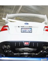 Invidia Gemini R400 Catback Exhaust w/ Black Tips Subaru WRX | STI 2011-2021                                     - HS15STIGM4SB - Image 7