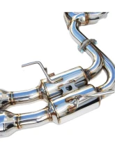 Invidia Gemini Catback Exhaust w/ Quad Stainless Steel Tips Subaru WRX | STI 2015-2021                                     - HS15STIGM4SS - Image 3