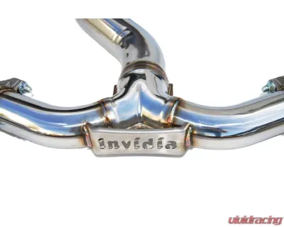 Invidia Gemini Catback Exhaust w/ Quad Stainless Steel Tips Subaru WRX | STI 2015-2021 - HS15STIGM4SS