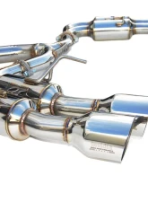 Invidia Gemini Catback Exhaust w/ Quad Stainless Steel Tips Subaru WRX | STI 2015-2021                                     - HS15STIGM4SS - Image 6
