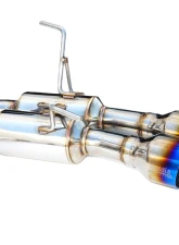 Invidia Gemini Catback Exhaust w/ Quad Titanium Tips Subaru WRX | STI 2015-2021                                     - HS15STIGM4ST - Image 3