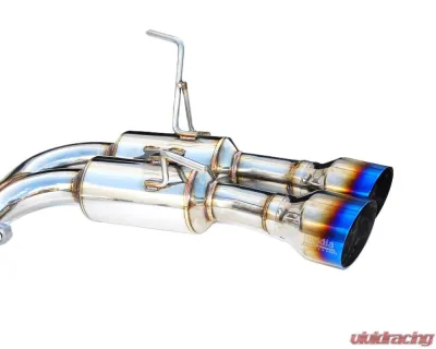 Invidia Gemini Catback Exhaust w/ Quad Titanium Tips Subaru WRX | STI 2015-2021 - HS15STIGM4ST