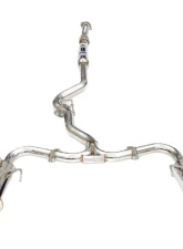 Invidia Dual N1 Catback Exhaust w/ Stainless Steel Tips Subaru WRX | STI 2015-2021                                     - HS15STIGTP - Image 2